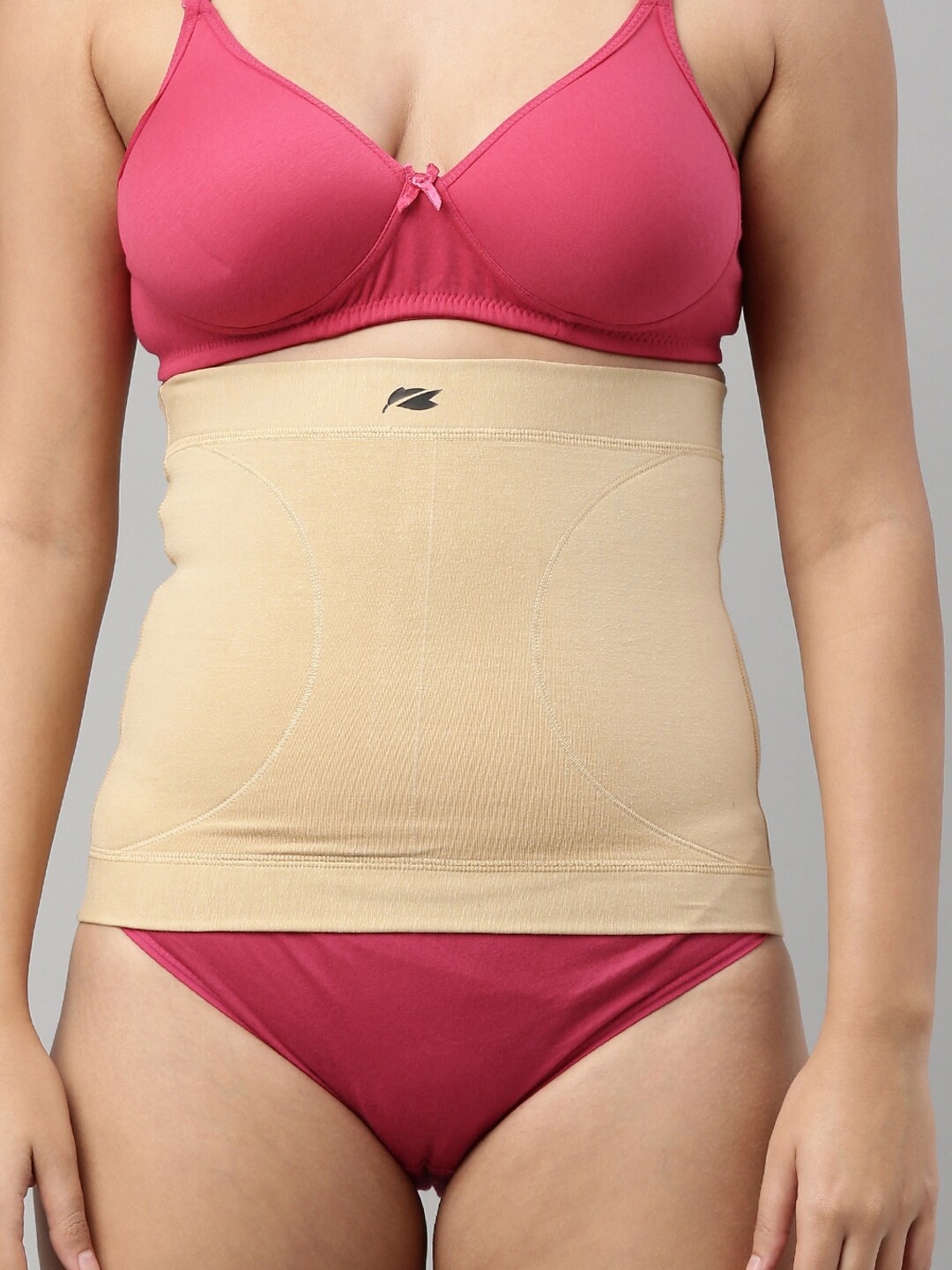 

GOLDSTROMS Women Beige Solid Tummy Shaper