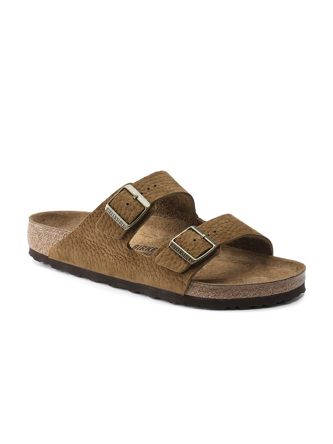 

Birkenstock Men Arizona Brown Regular Slide Sandals