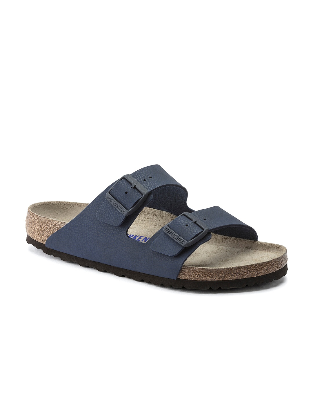 

Birkenstock Men Arizona Blue Comfort Regular Width Slip On Sandals