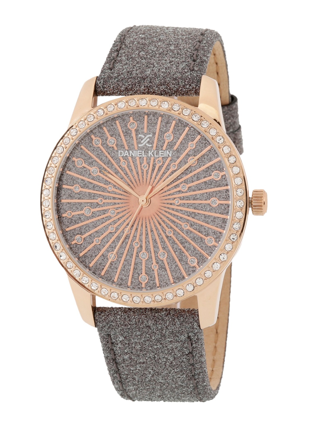 

Daniel Klein Women Brown & Black Leather Straps Analogue Watch DK.1.12539-5