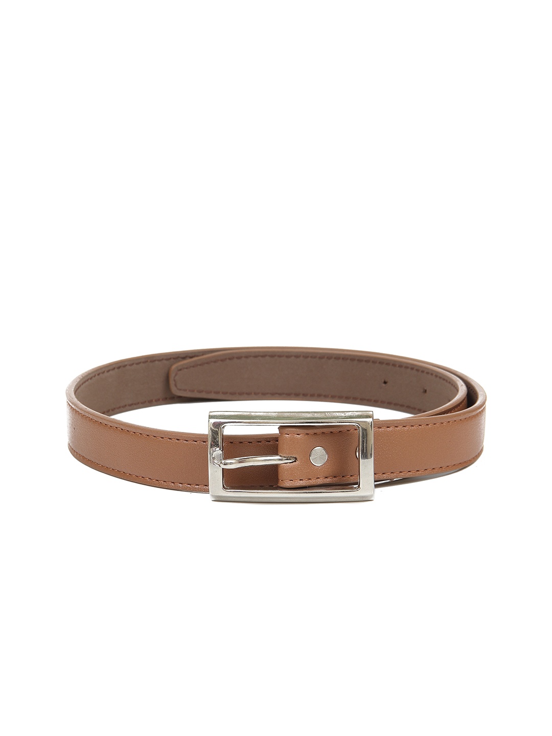 

Calvadoss Women Tan Solid PU Belt