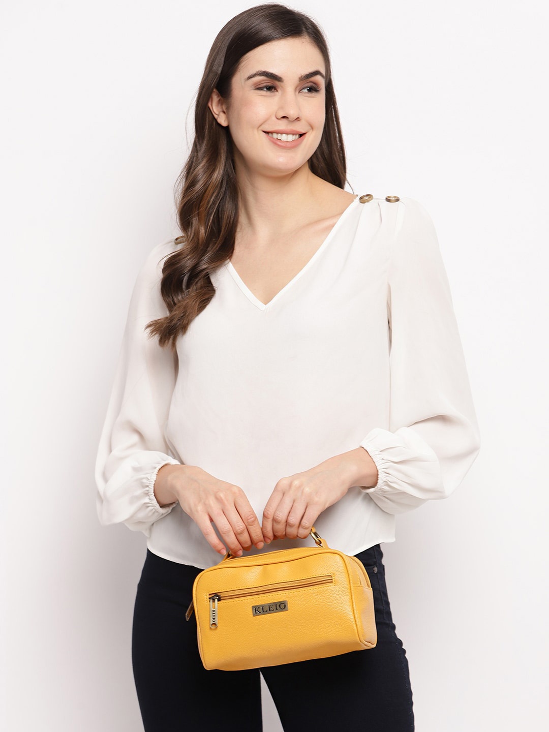 

KLEIO Vegan Organizer Toiletry Kit, Mustard