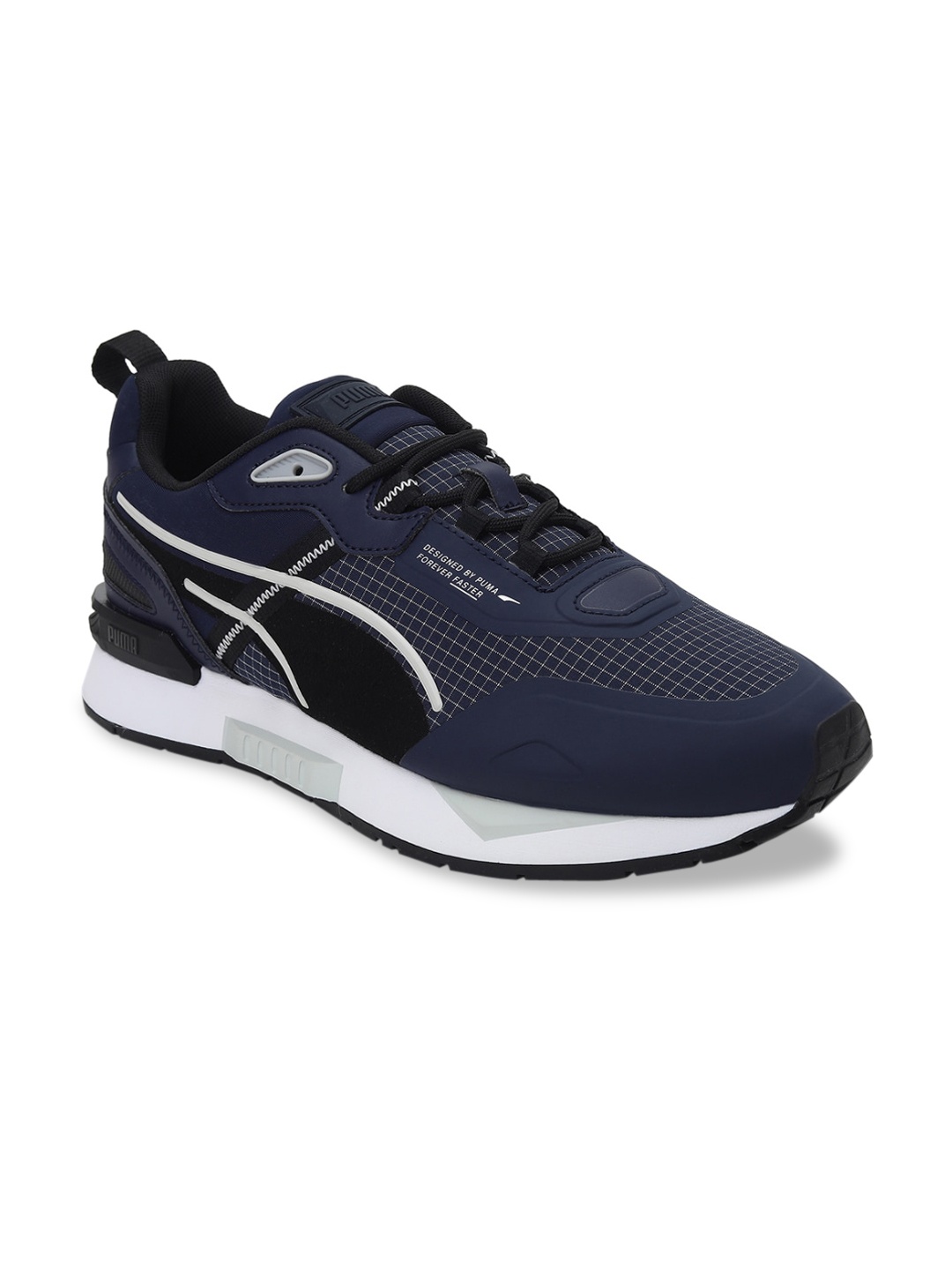 

Puma Unisex Navy Blue Printed Sneakers