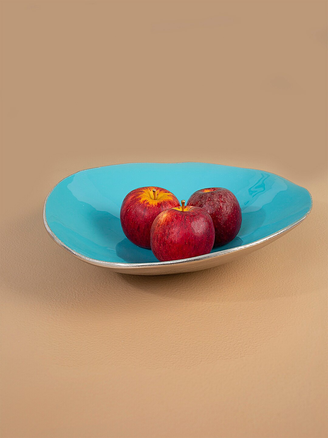 

ellementry Teal Metal Enamel Fusion Glossy Plates