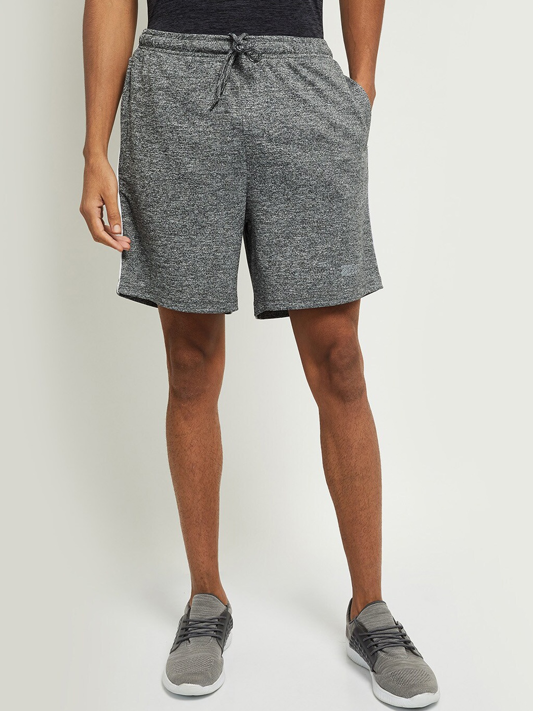 

max Men Grey Regular Shorts