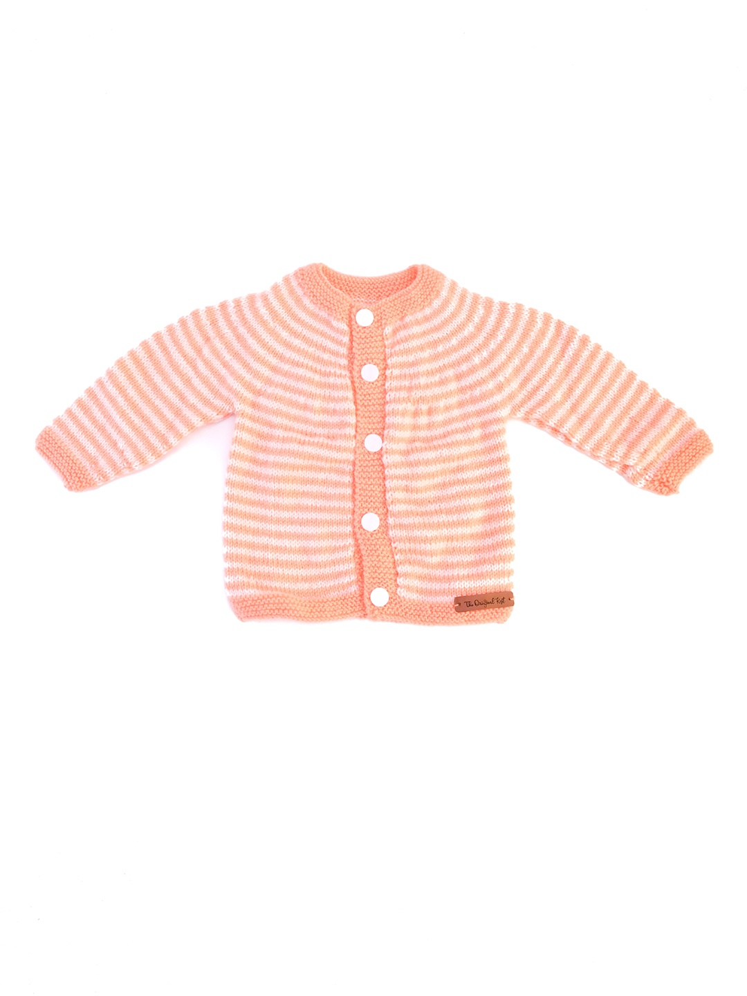 

The Original Knit Unisex Kids Peach Handmade Sweater