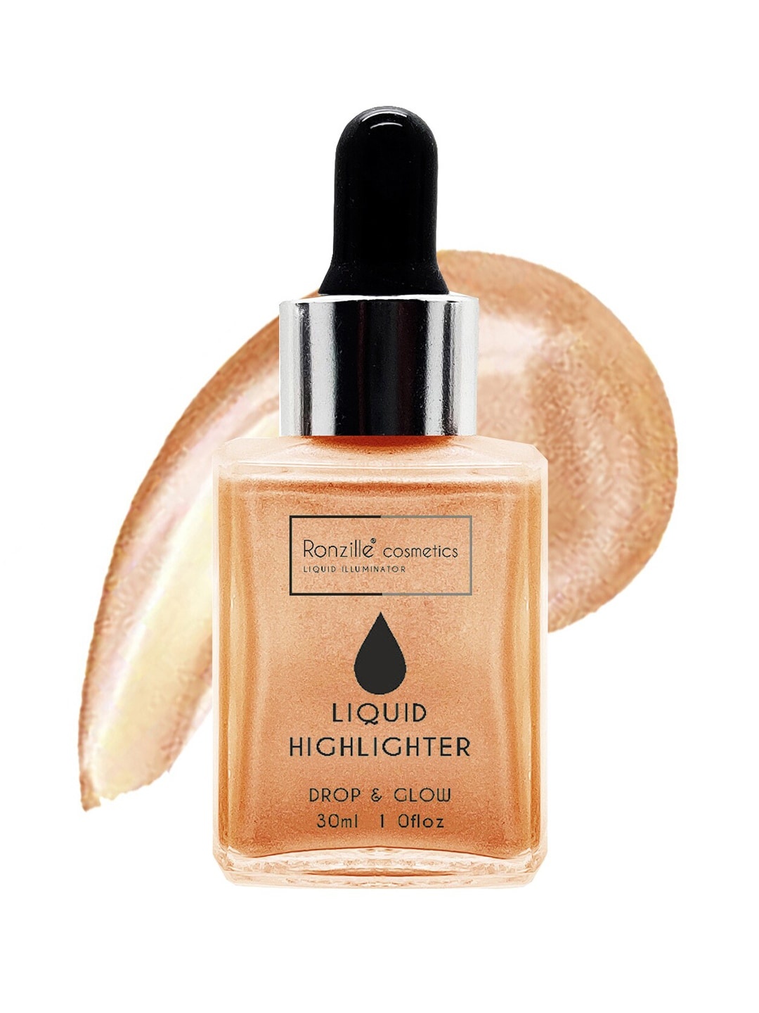 

RONZILLE Liquid Illuminator Highlighter - 30ml, Rose gold