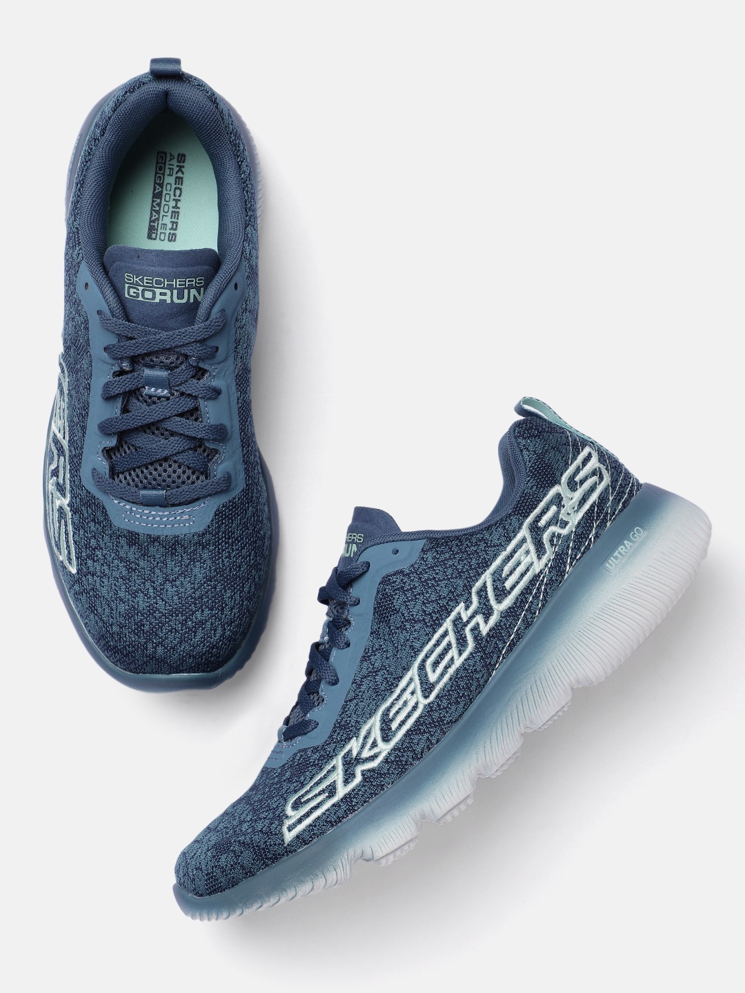 

Skechers Women Blue GO RUN FOCUS - BELIEF Running Shoes