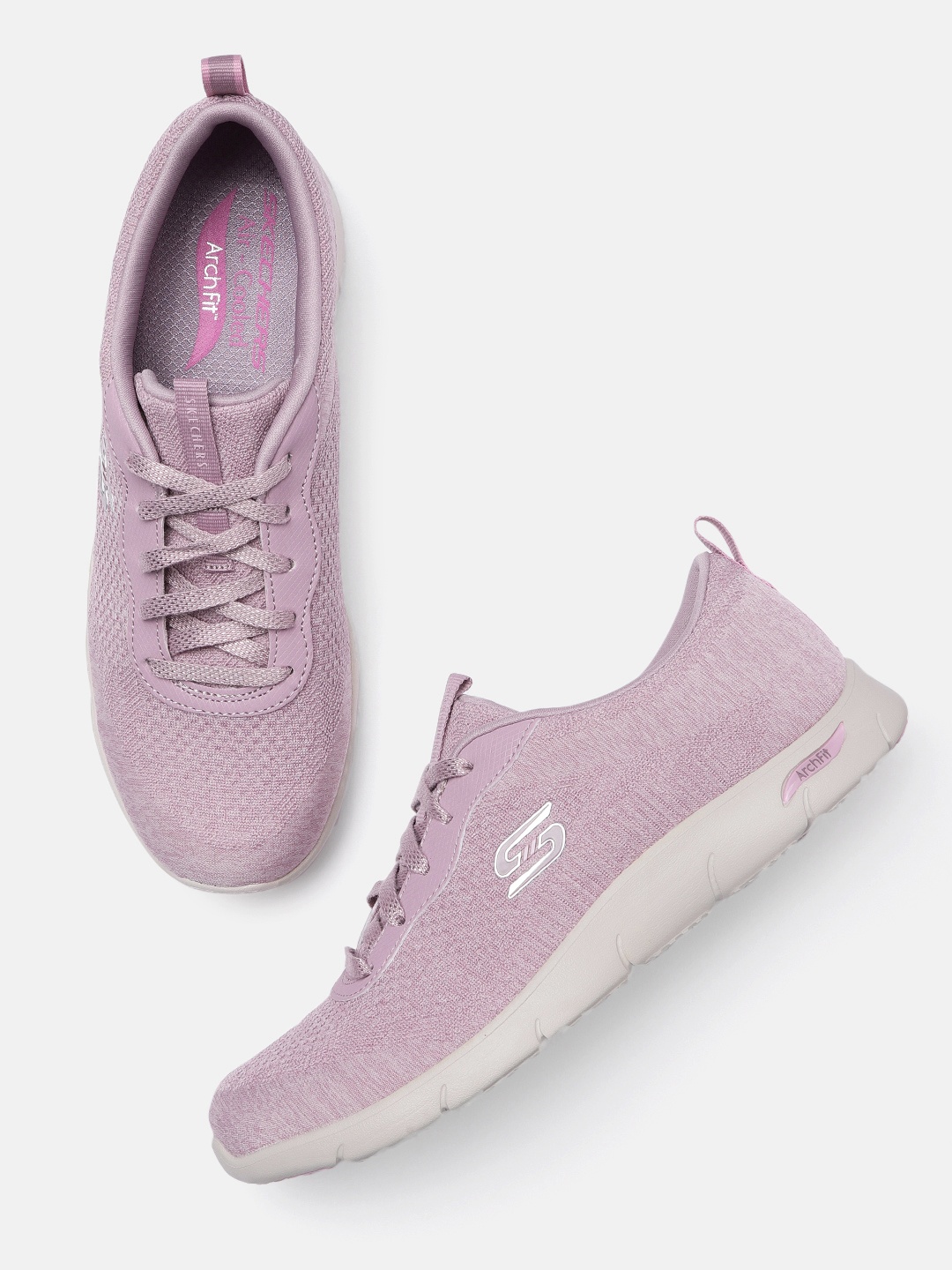 

Skechers Women Mauve Sneakers