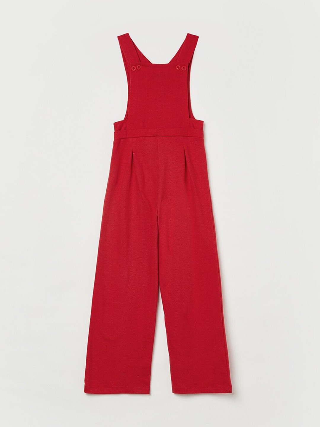 

Fame Forever by Lifestyle Girls Red Solid Dungarees