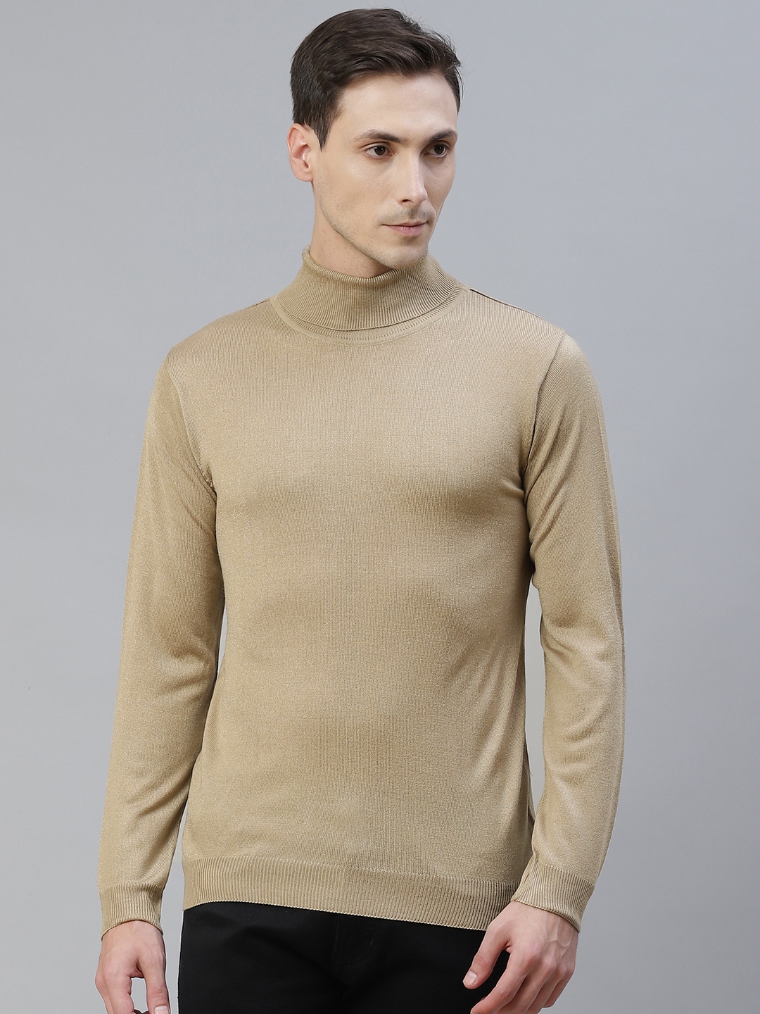 

Pierre Carlo Men Khaki Pullover