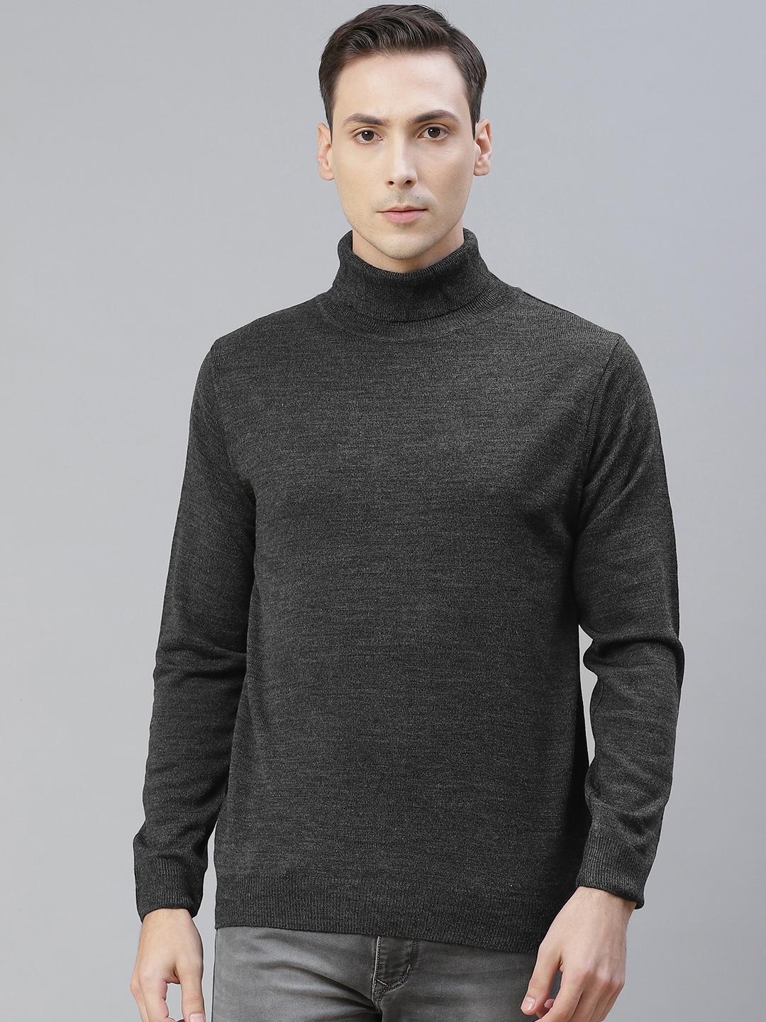 

Pierre Carlo Men Grey Pullover