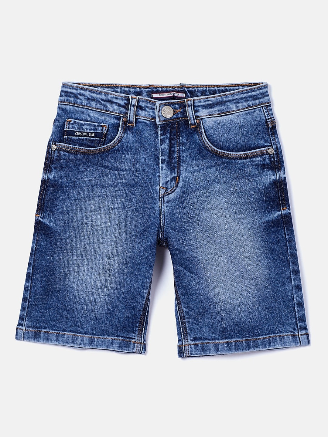 

Crimsoune Club Boys Blue Denim Shorts