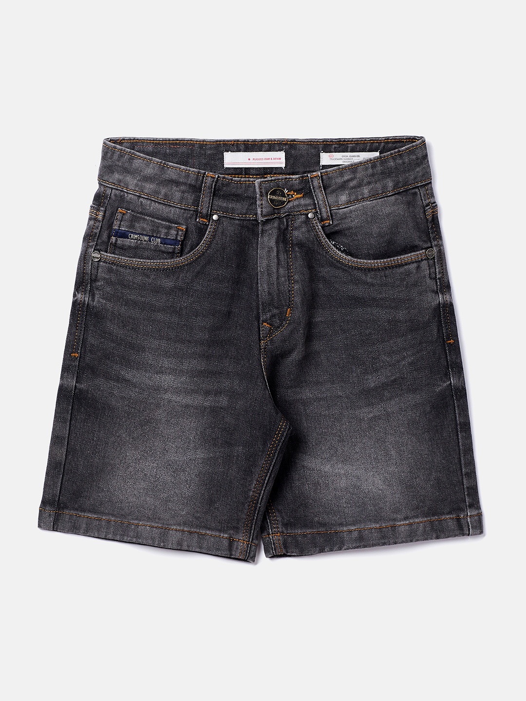 

Crimsoune Club Boys Grey Denim Shorts