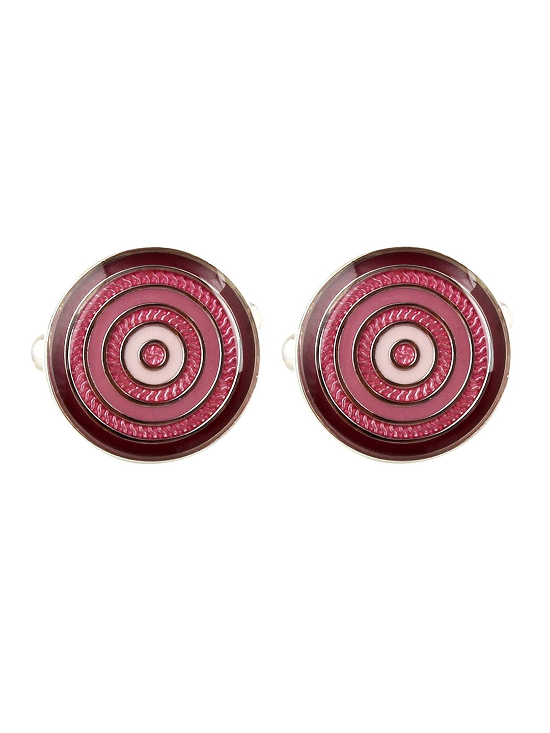 

PELUCHE Pink & Mauve Cufflink