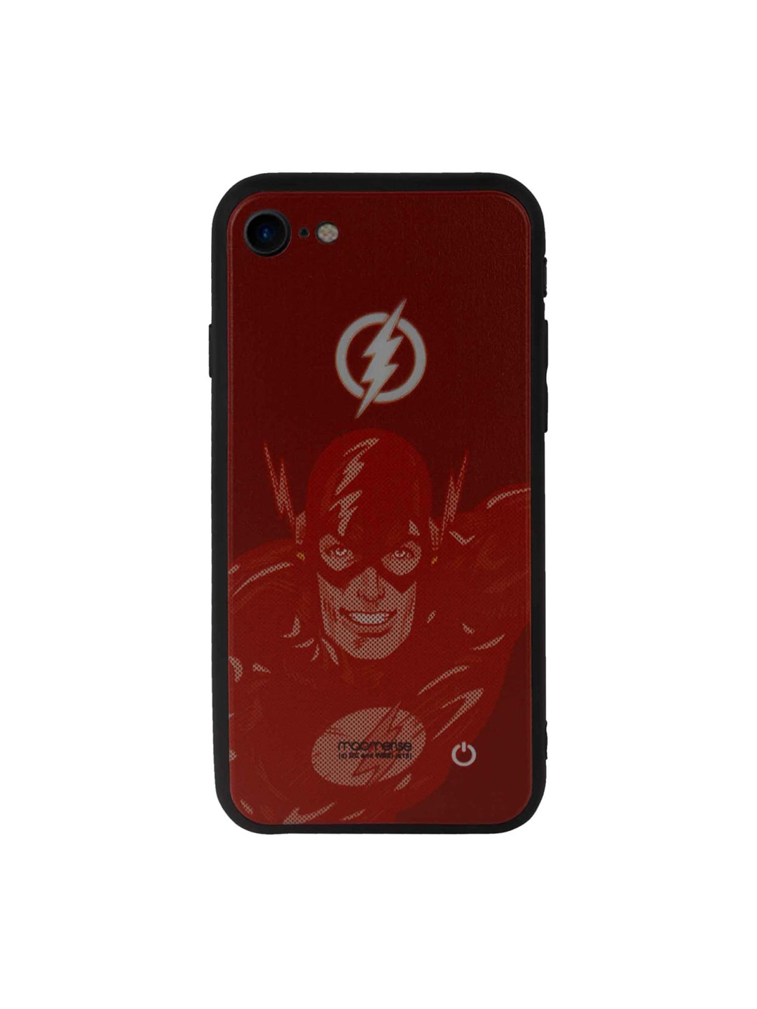 

macmerise Red Fierce Flash Attack Lumous Led iPhone iPhone SE 2020 Back Case