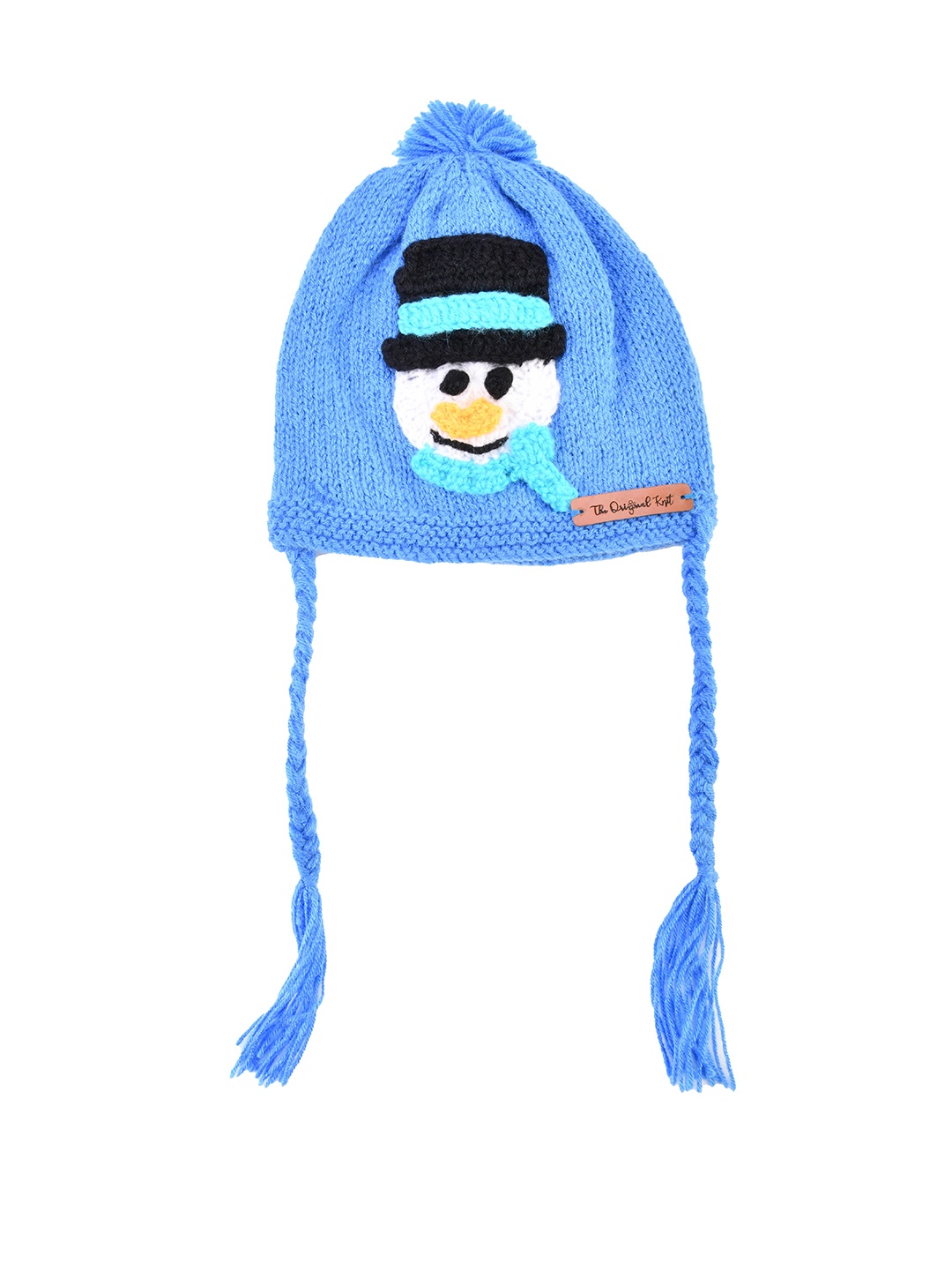 

The Original Knit Unisex Kids Blue Handmade Cap