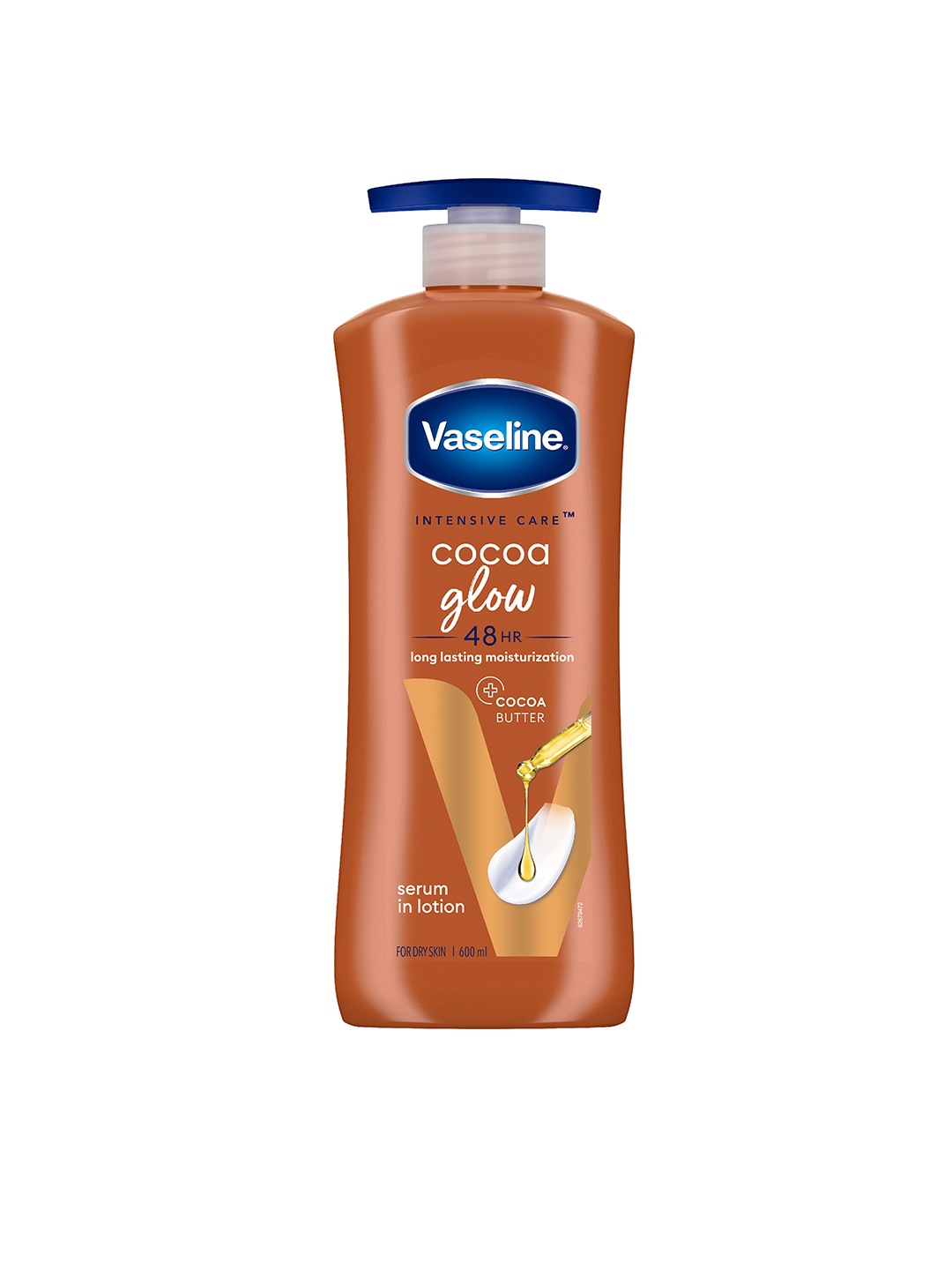 

Vaseline Cocoa Glow Body Lotion 600 ml, Brown