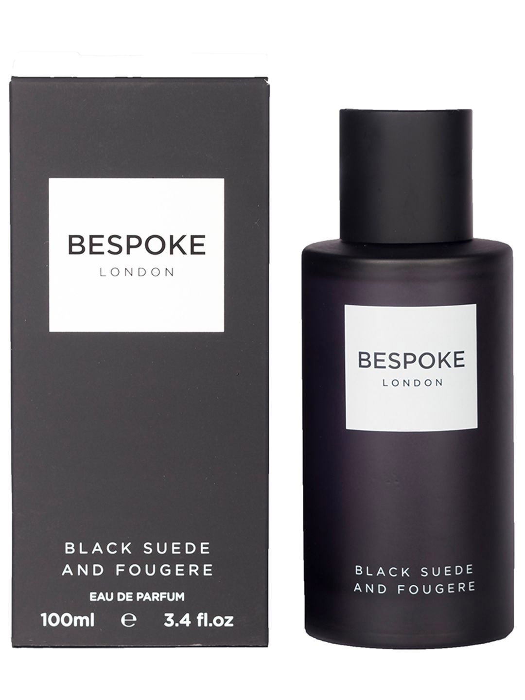 

BESPOKE LONDON Men Black Suede and Fougere Eau De Parfum 100ml, White