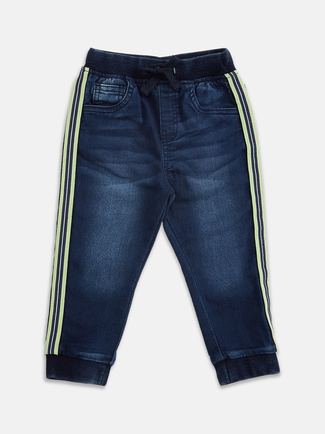 

Pantaloons Baby Boys Blue Light Fade Jeans