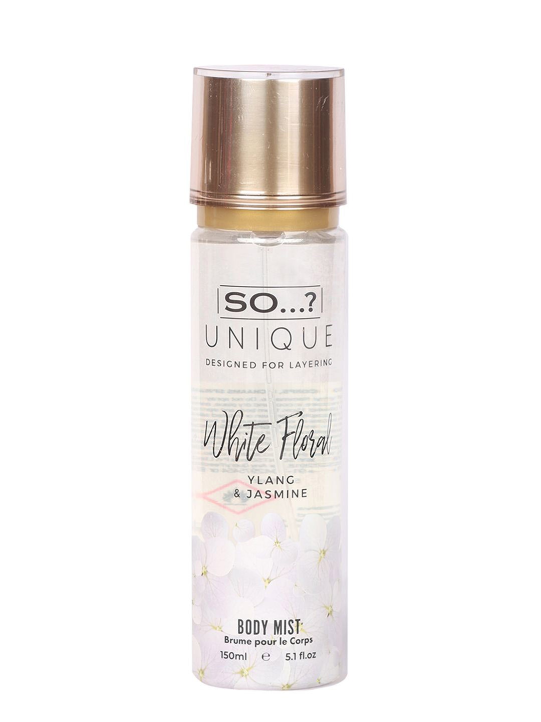 

SO Women Unique White Floral Body Mist 150ml