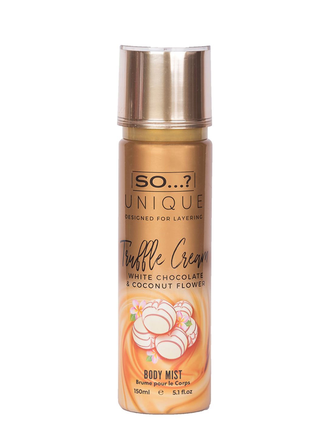 

SO Womens Unique Truffle Cream Body Mist - 150ml, White
