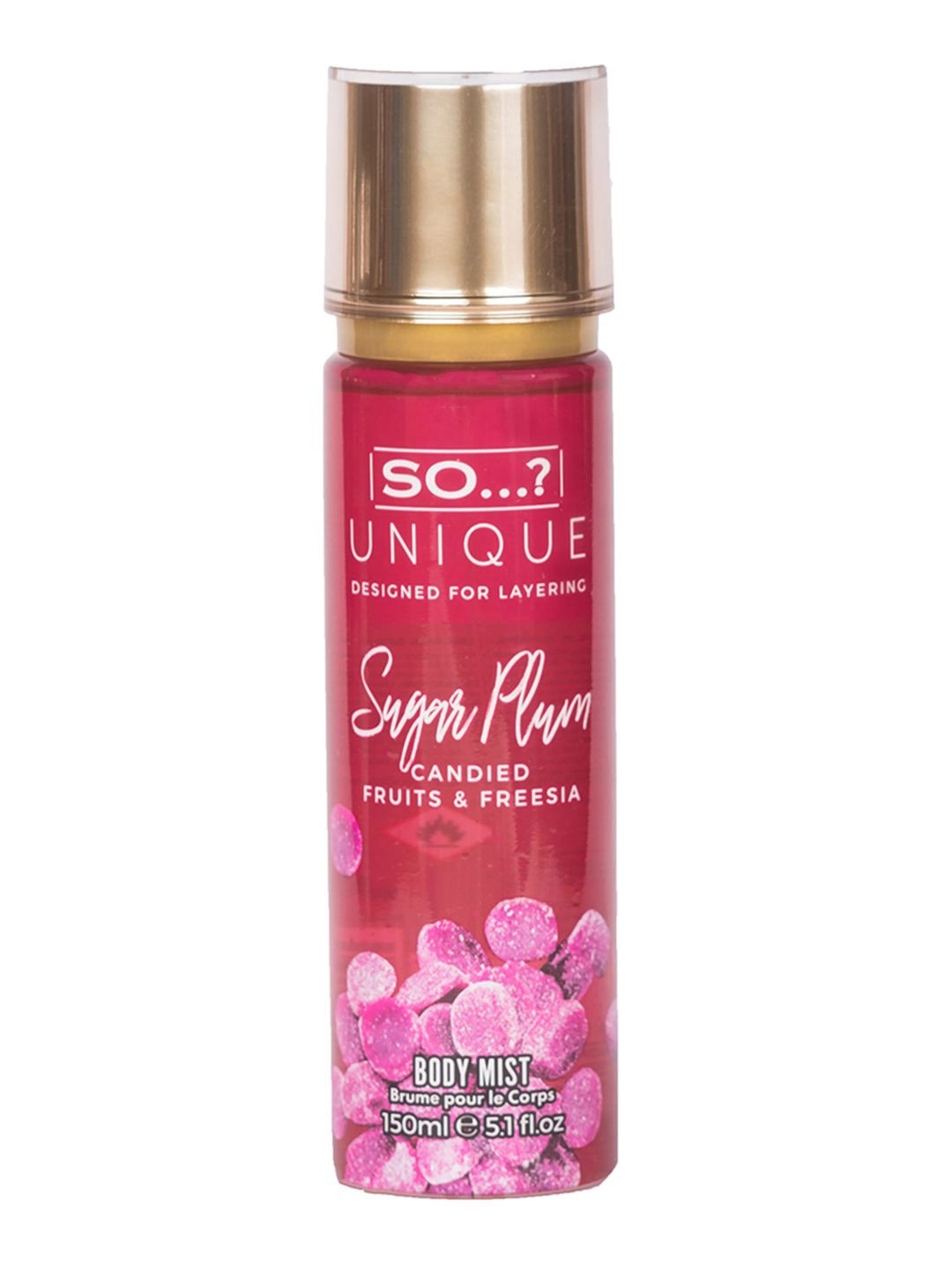 

SO Womens Unique Sugar Plum Body Mist - 150ml, White