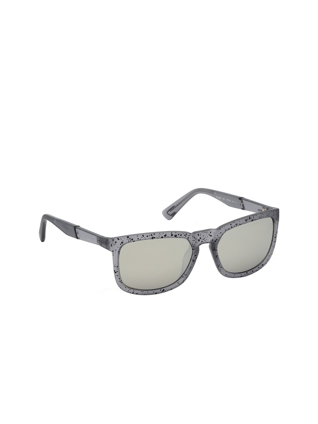 

DIESEL Unisex Grey Smoke Lens Oval Sunglasses DL0262 56 20C