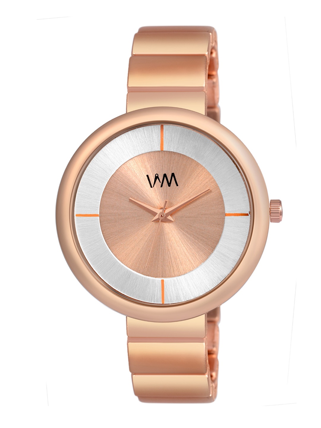 

Watch Me Women Rose Gold-Toned Dial & Rose Gold Toned Bracelet Style Straps Analogue Watches PP-048