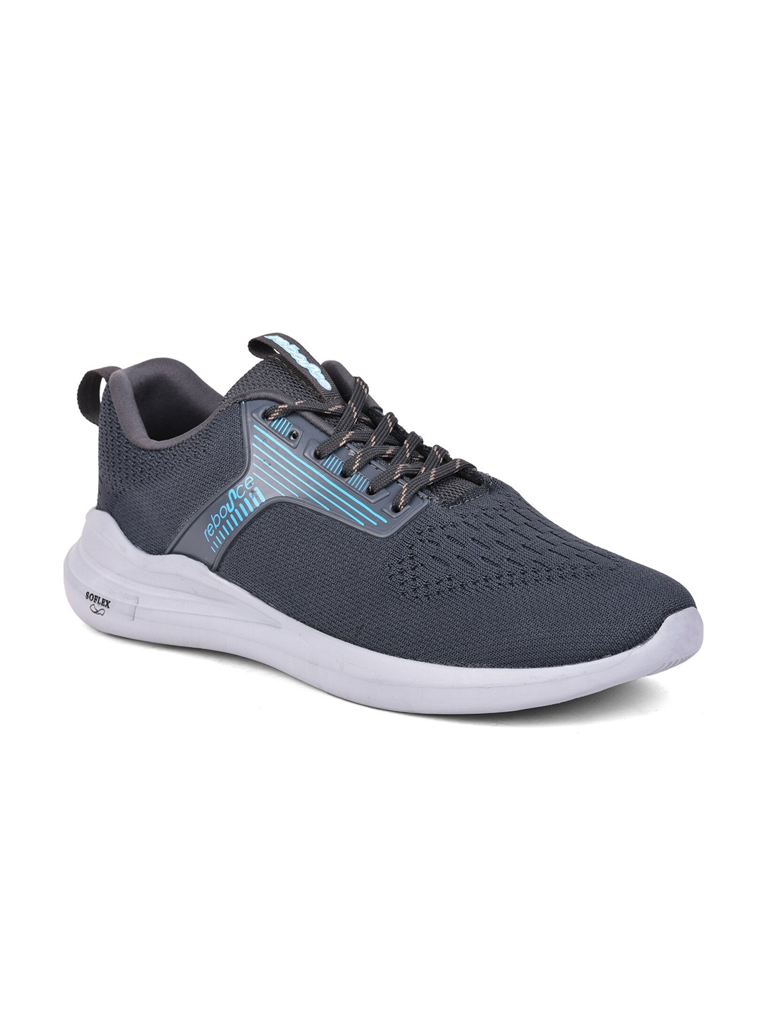 

Liberty Men Grey Mesh Walking Non-Marking Shoes