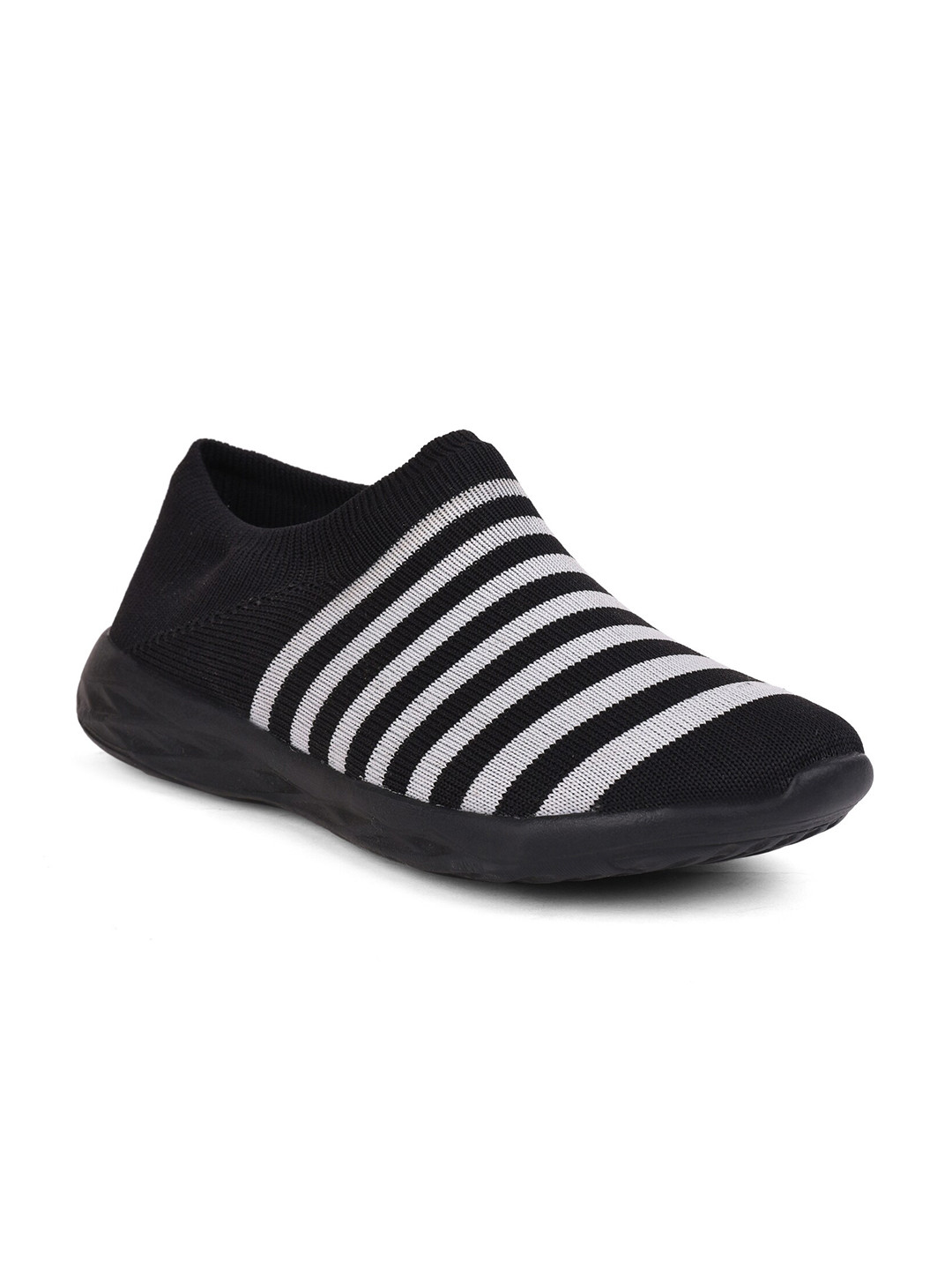 

Liberty Women Black Mesh Walking Non-Marking Shoes