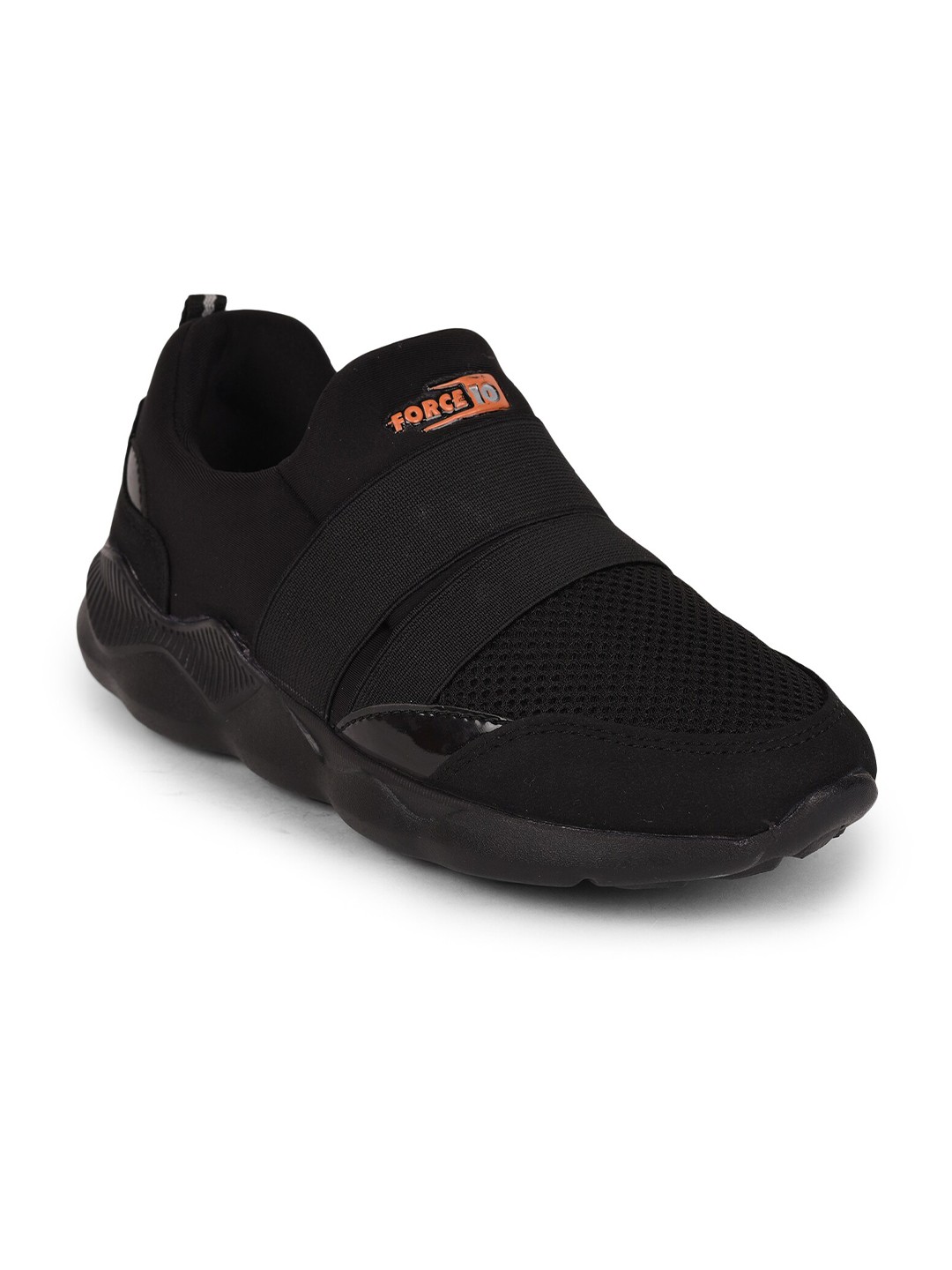 

Liberty Women Black Mesh Walking Non-Marking Shoes