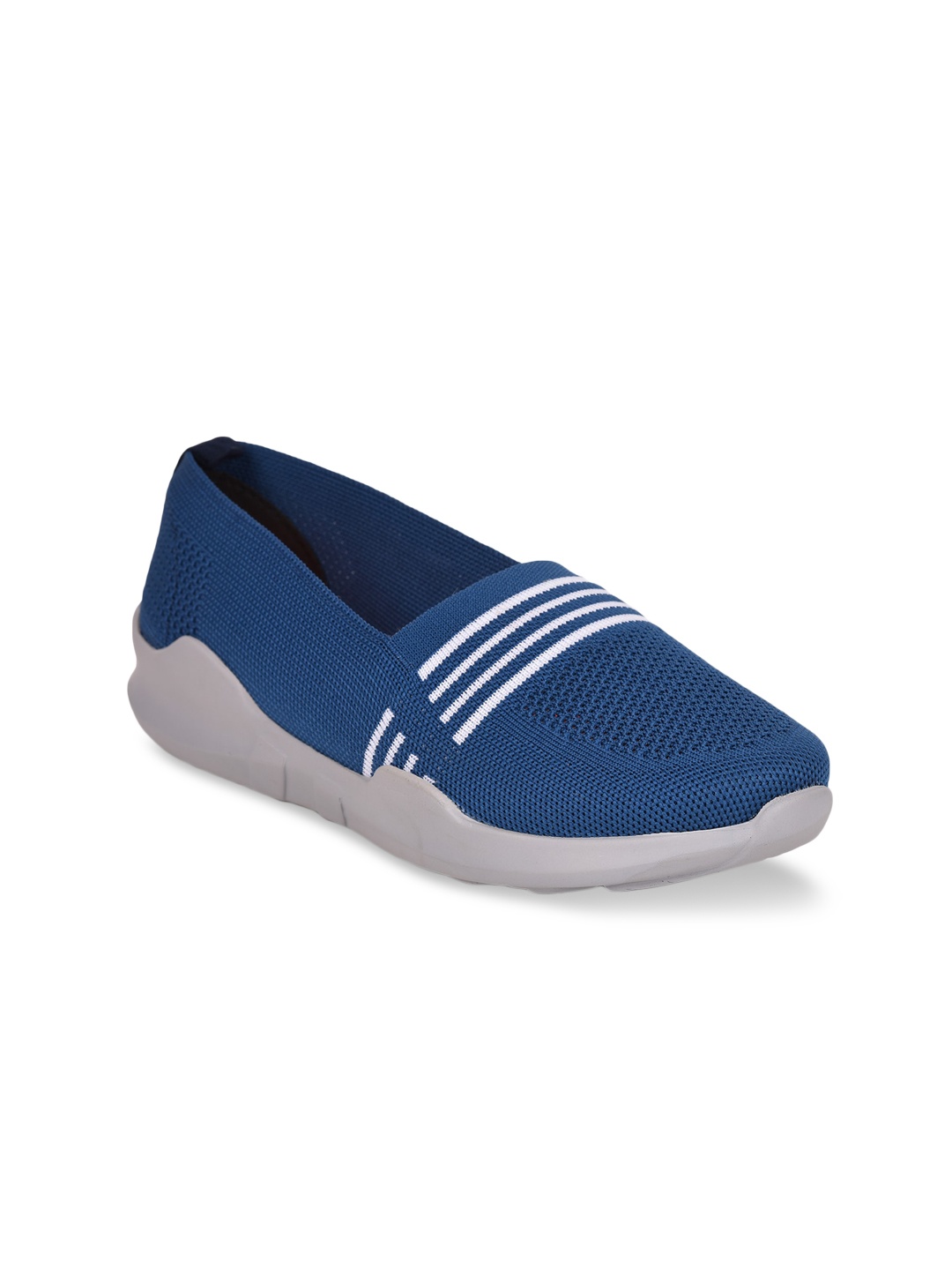 

Liberty Women Blue Woven Design Slip-On Sneakers