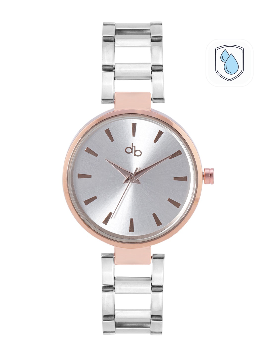 

DressBerry Women Silver-Toned Analogue Watch DB-SS21-7G