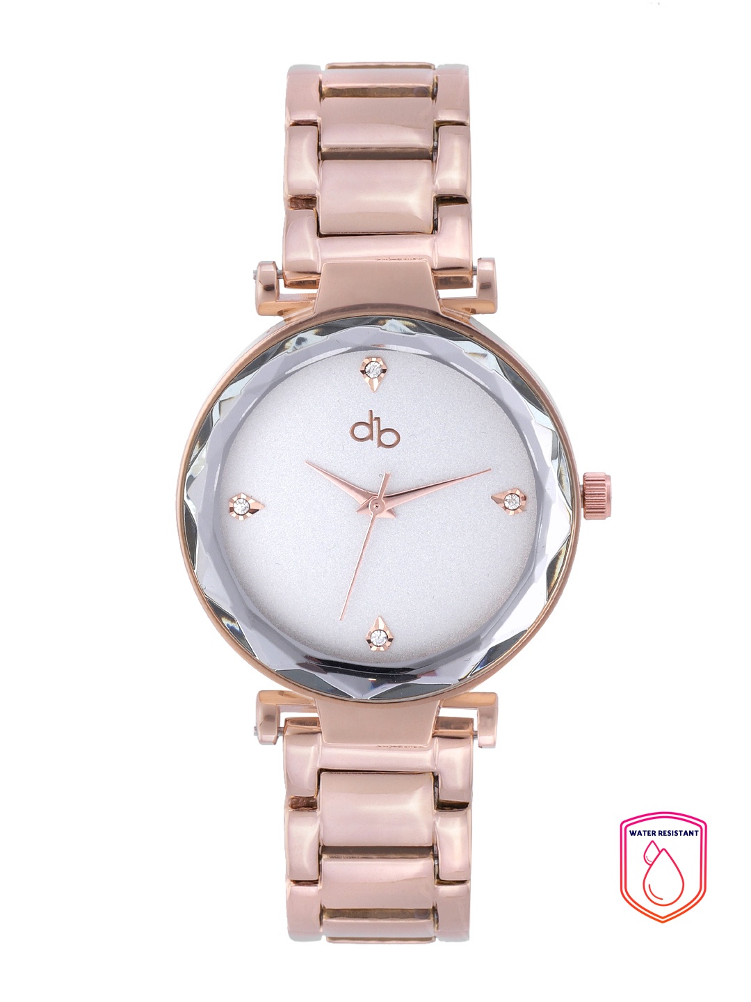 

DressBerry Women Silver-Toned Analogue Watch DB-SS21-2D