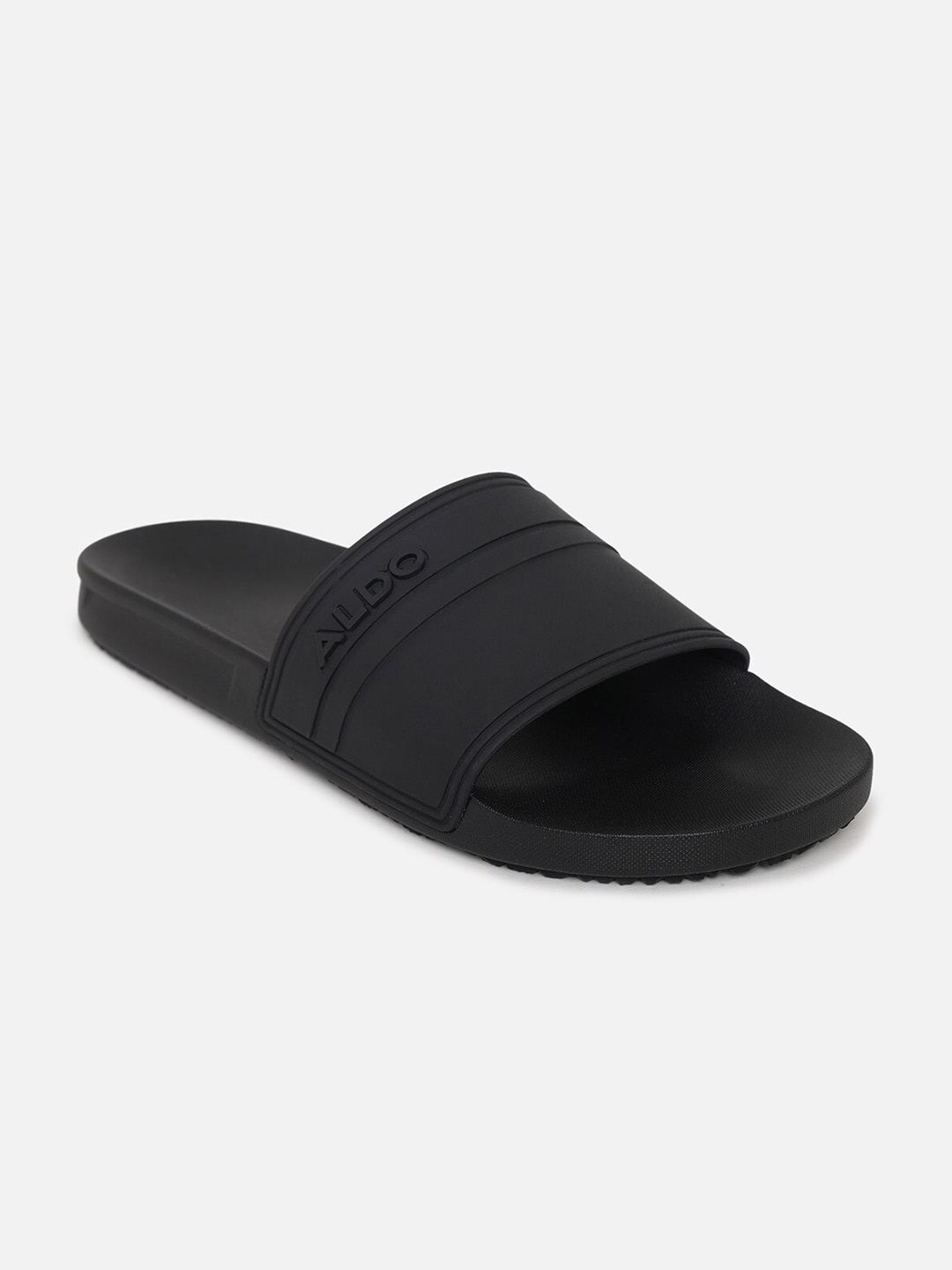 

ALDO Men Black Comfort Sandals