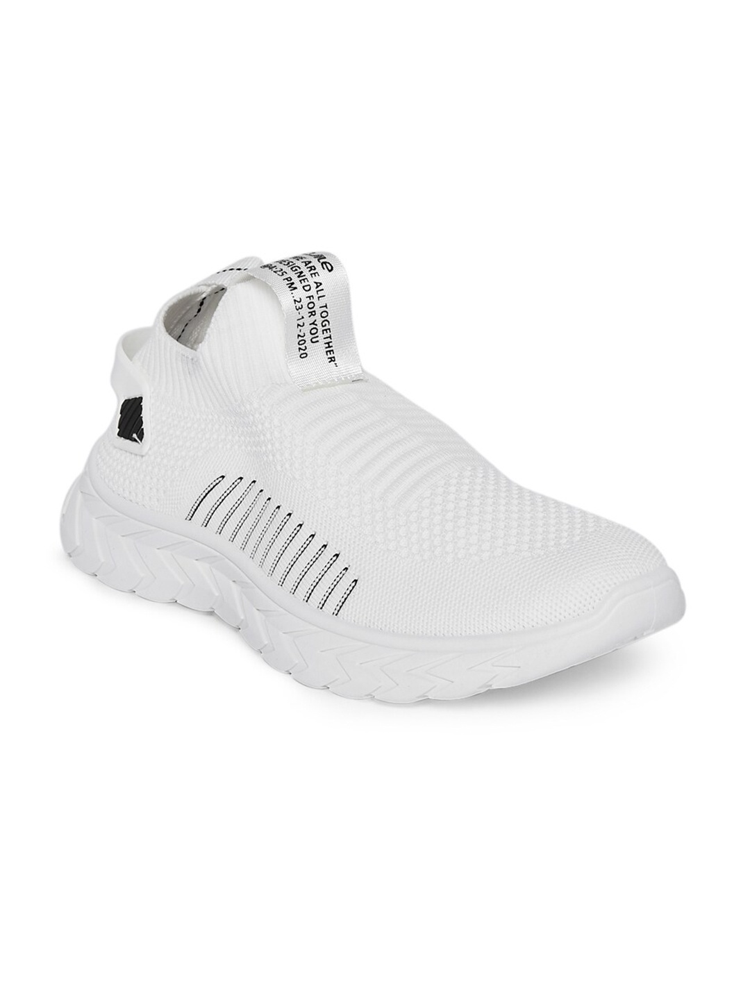 

Ajile by Pantaloons Men White Textile Running Shoes