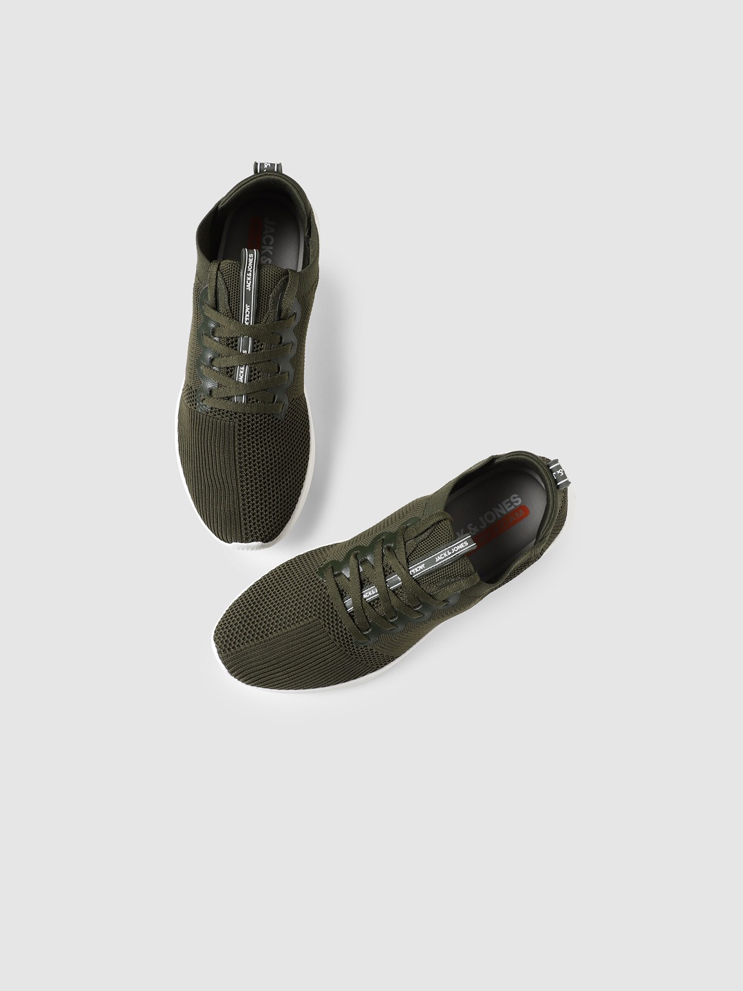 

Jack & Jones Men Olive Green Sneakers