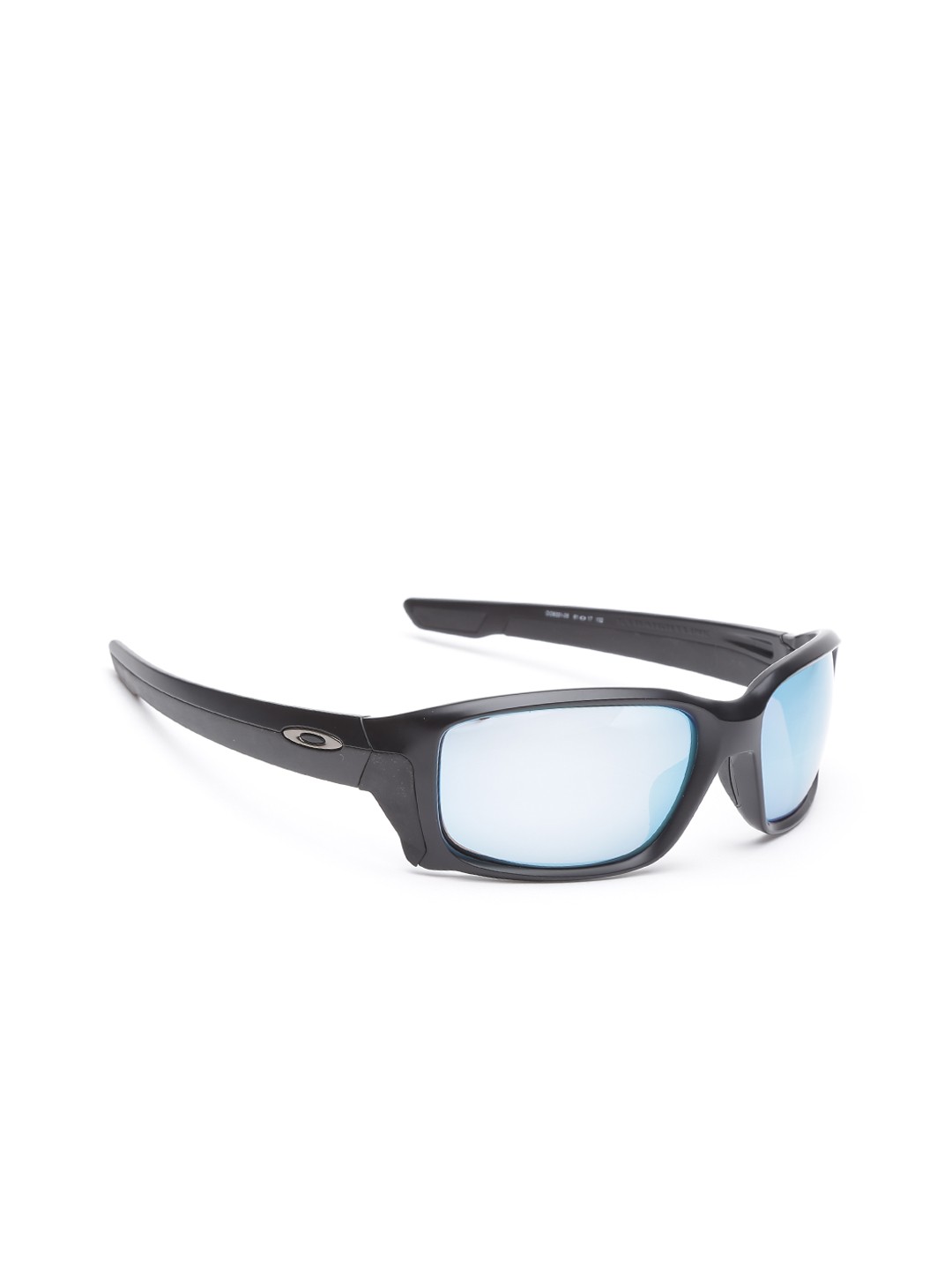 

OAKLEY Men Mirrored Rectangle Sunglasses 0OO933193310558, Blue