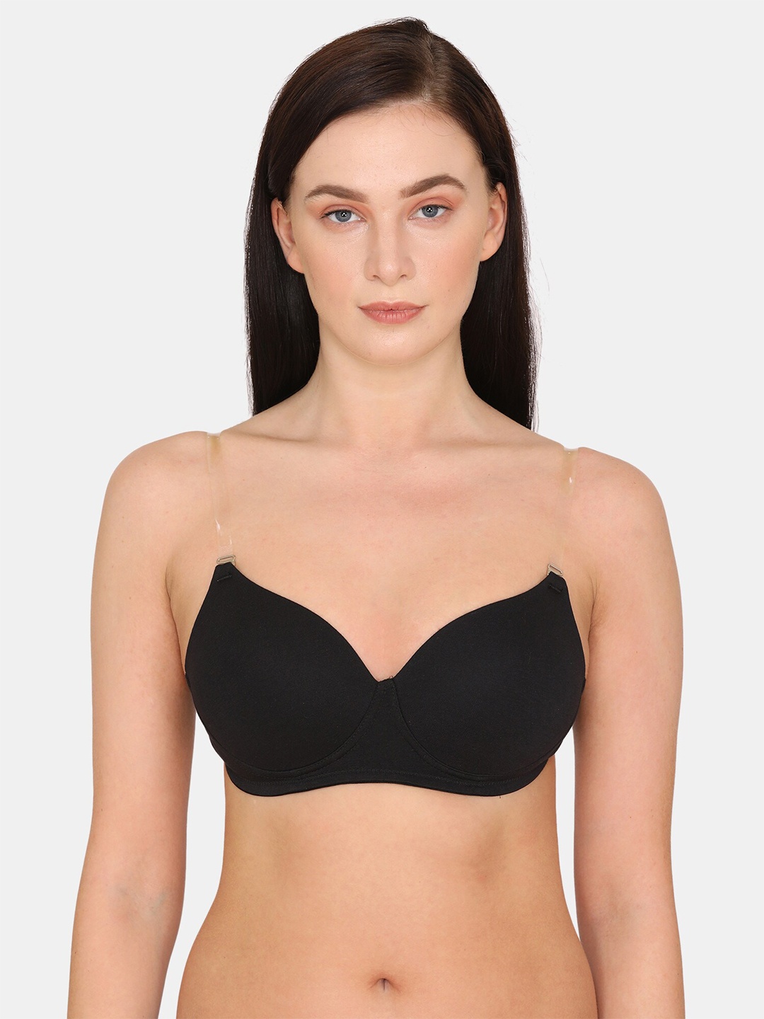 

Zivame Black T-shirt Bra Lightly Padded-ZI10ISCORE0BLAK