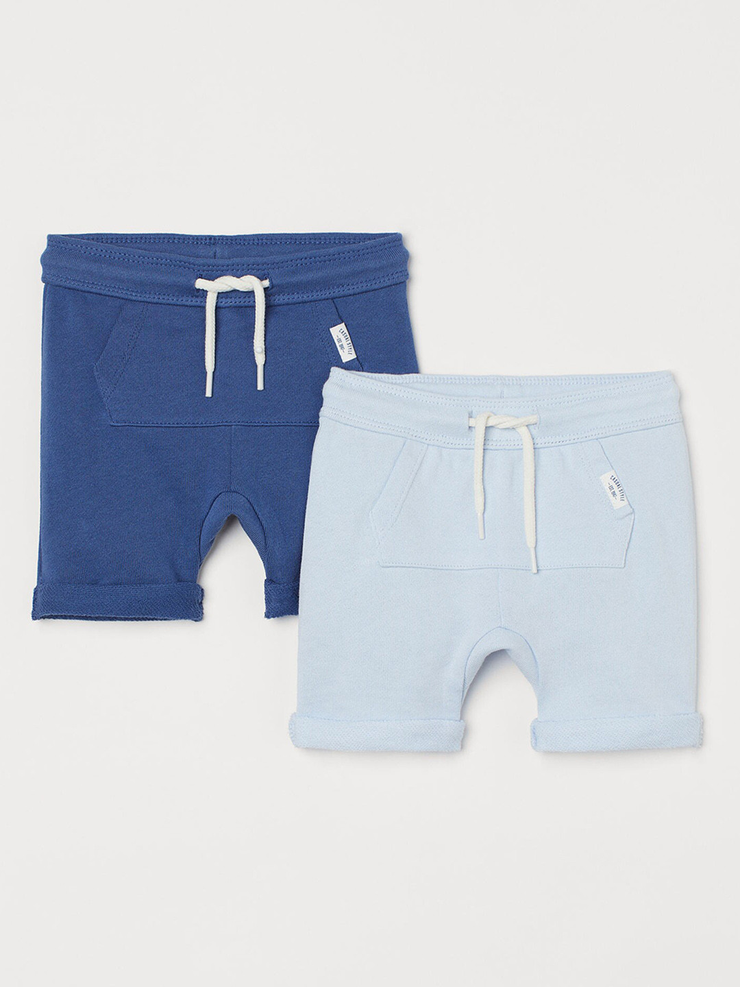 

H&M Boys Blue 2-Pack Sweatshirt Shorts