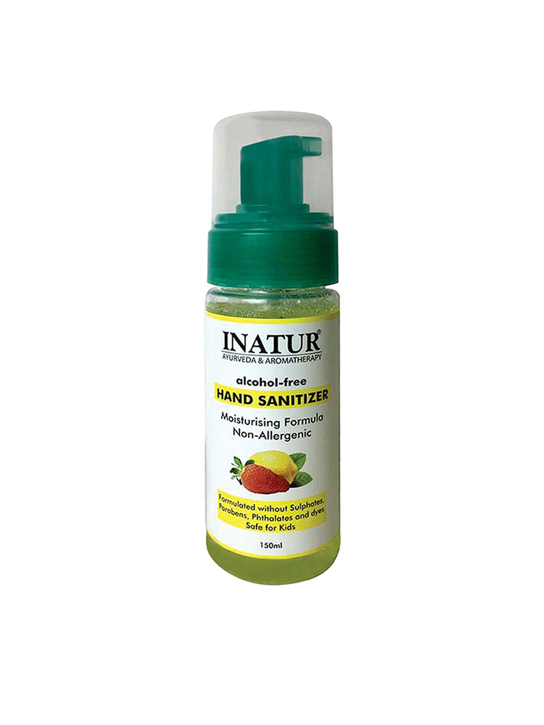 

Inatur Alcohol Free Hand Sanitizer 150 ml, Green
