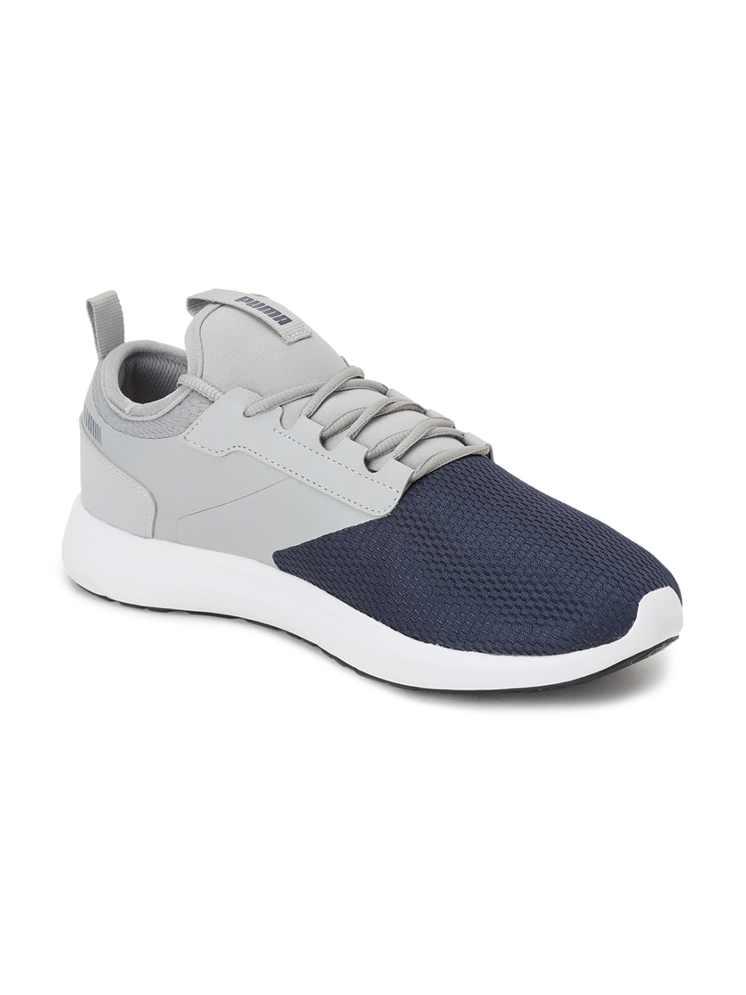 

one8 x PUMA Men Navy Blue & Grey Virat Kohli Dart IDP Running Shoes