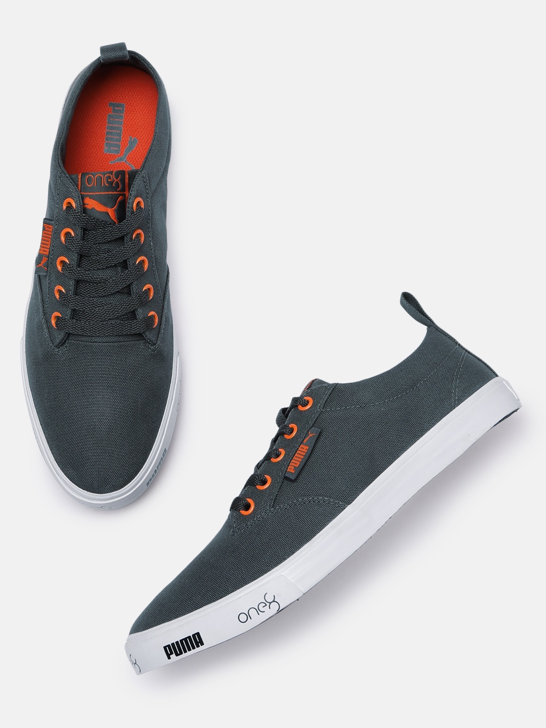 

one8 x PUMA Men Grey Theo One8 IDP Sneakers