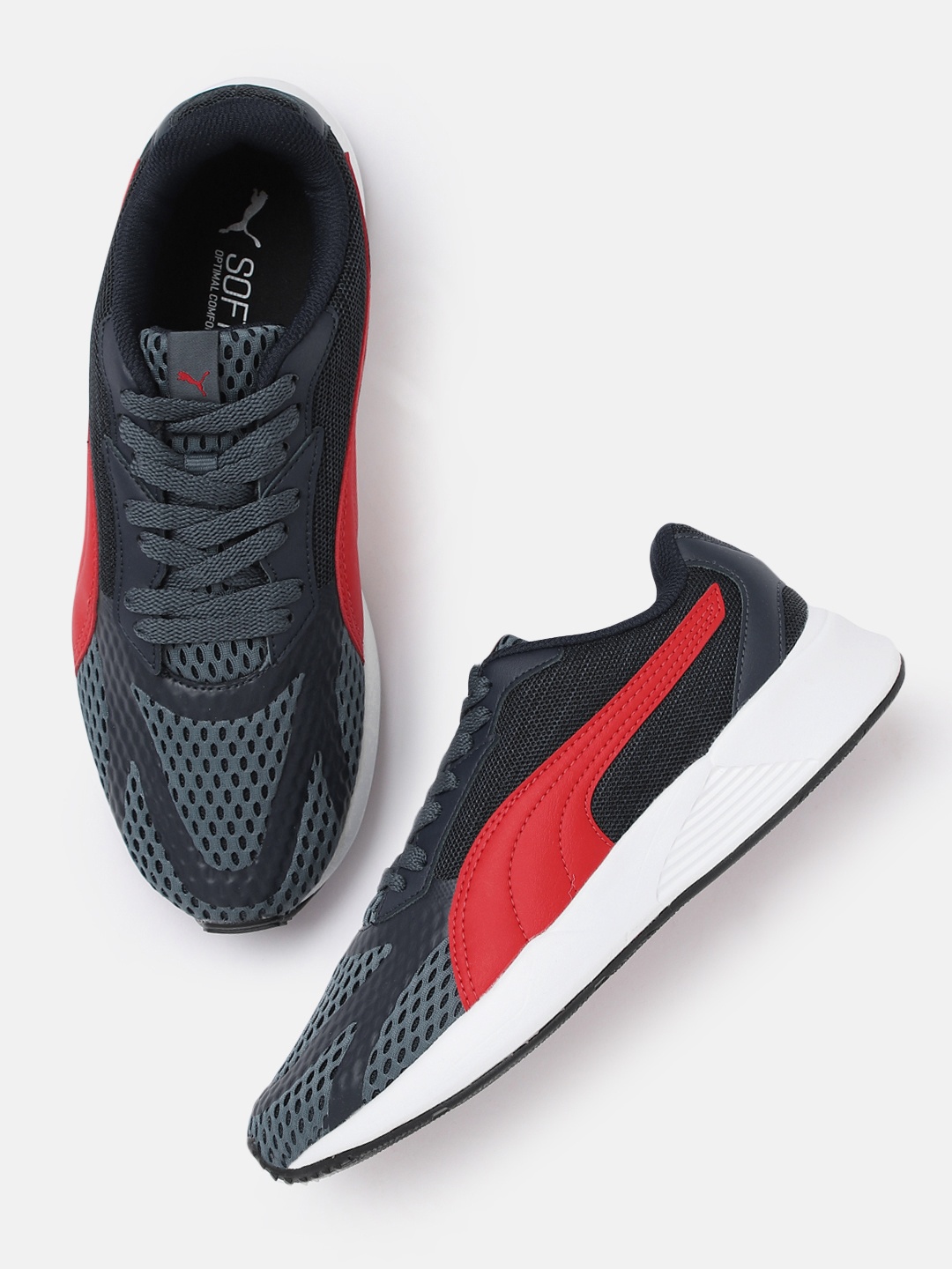 

Puma Unisex Navy Blue Pacer Uprise V2 Sneakers