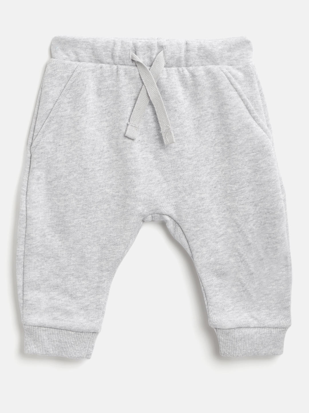 

Marks & Spencer Kids Grey Melange Solid Track Pants