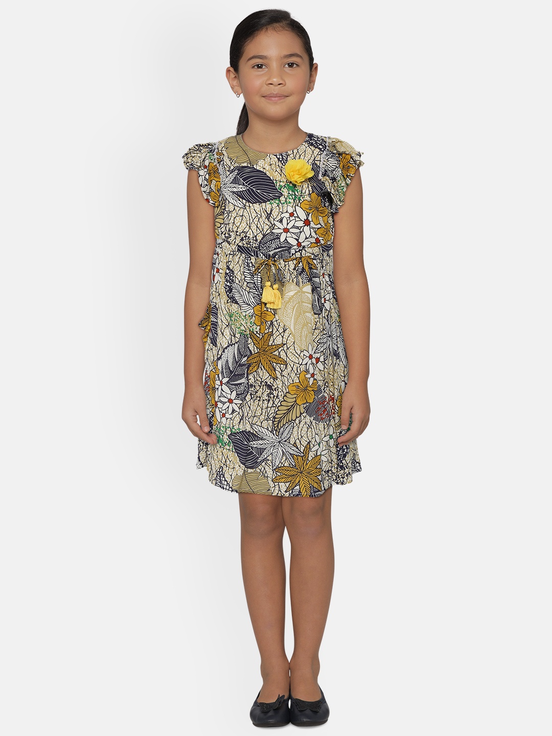 

Bella Moda Multicoloured Floral Dress, Multi