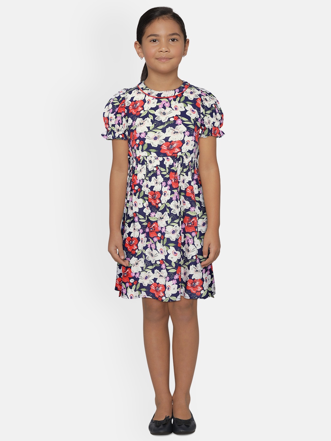 

Bella Moda Multicoloured Floral Dress, Multi