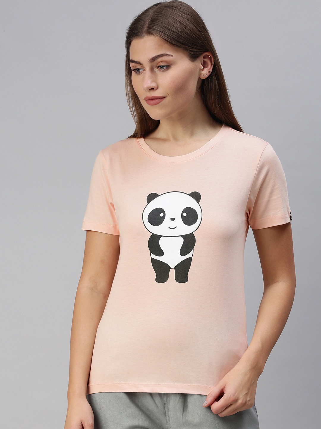 

The Souled Store Women Pink Printed T-shirt