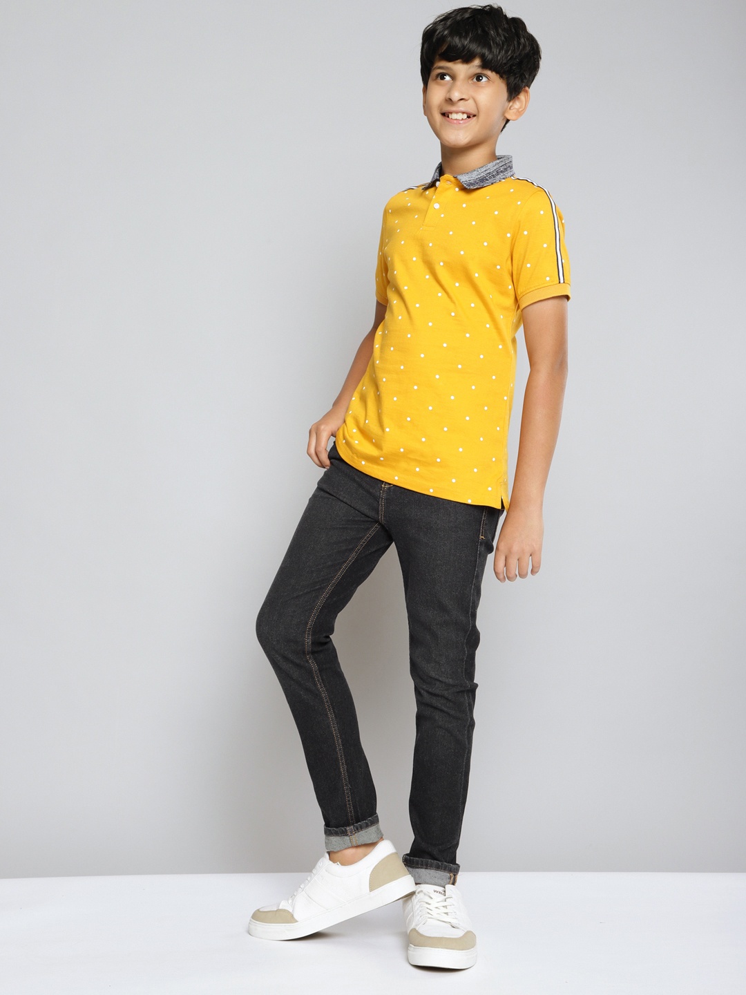 

M&H Juniors Boys Black Stretchable Jeans